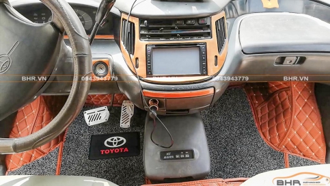 Thảm lót sàn ô tô 5D 6D Toyota Previa giá gốc tận xưởng, bảo hành trọn đời